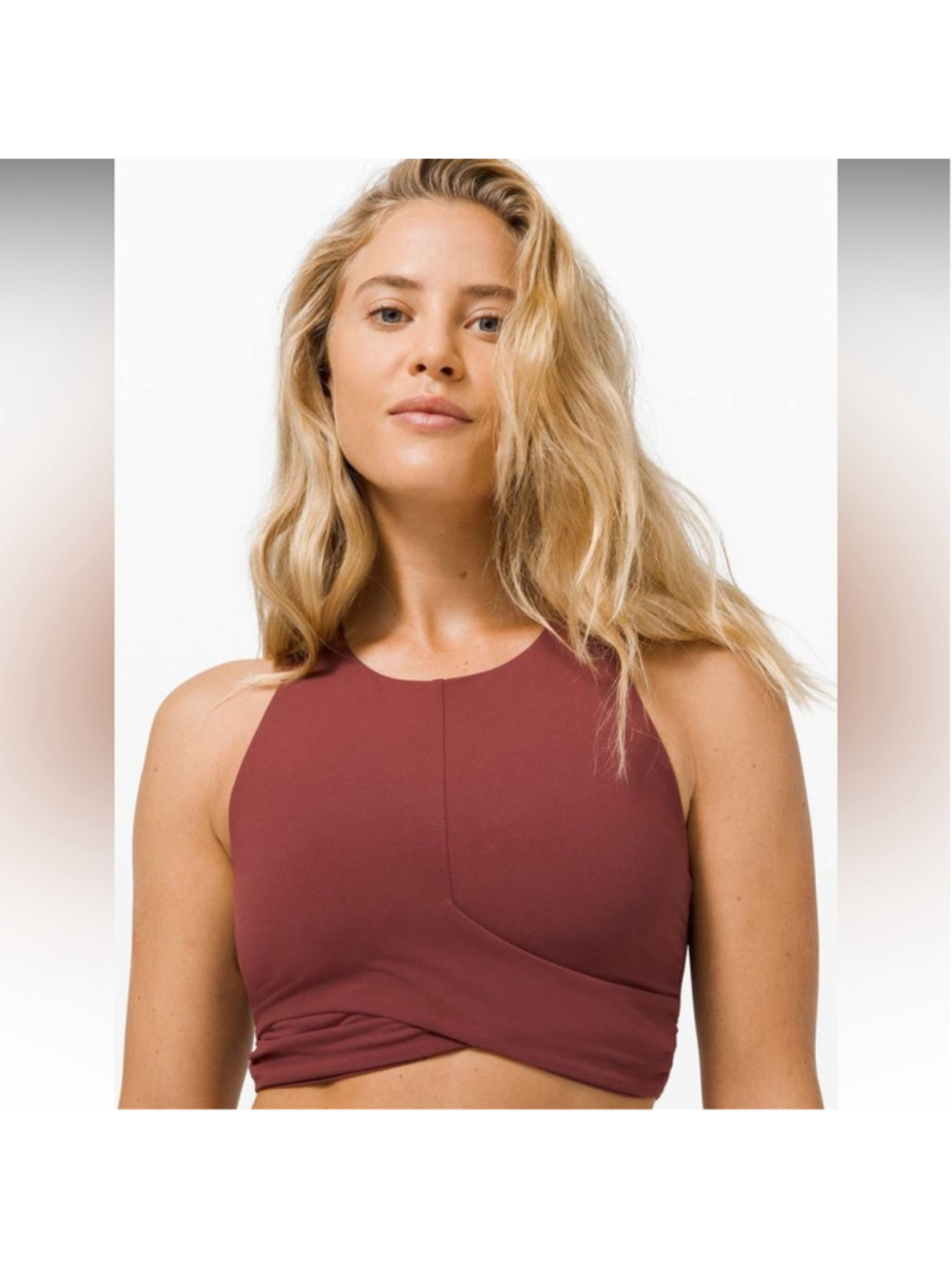 Lululemon Always Aligned Bra *Light Support, C/D Cup Savannah sz 2